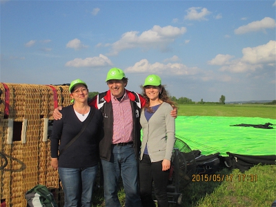 Josef Leupacher mit Kermi-Team